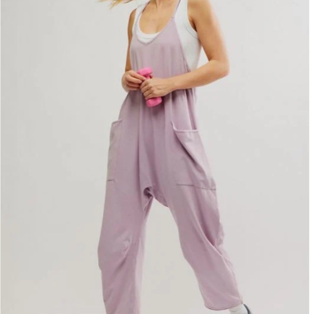 Free People Lavender Jumpsuit